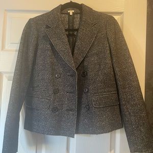 J Crew grey jacket/blazer-size 6